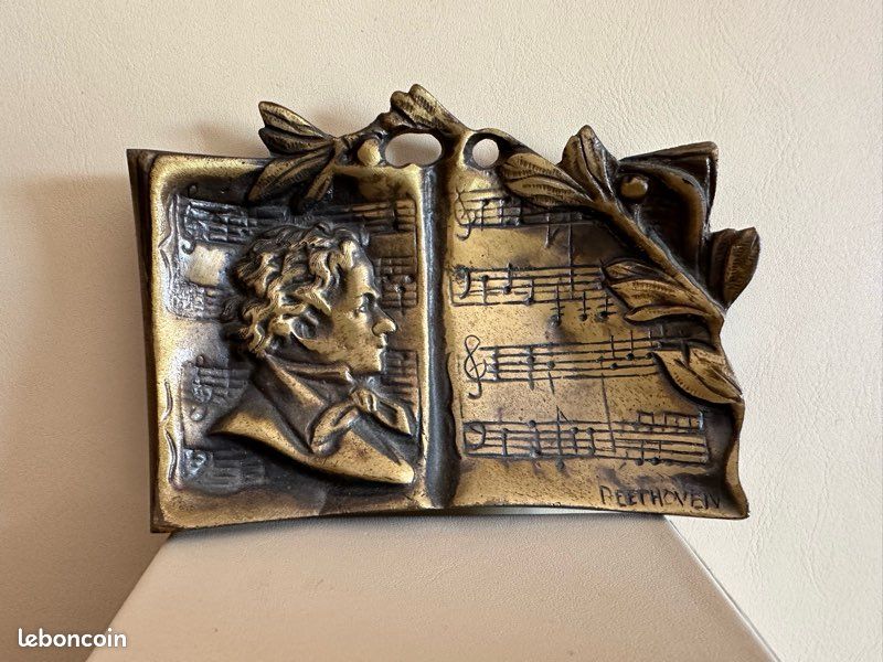Coupelle vide poche bronze Beethoven (image 1)