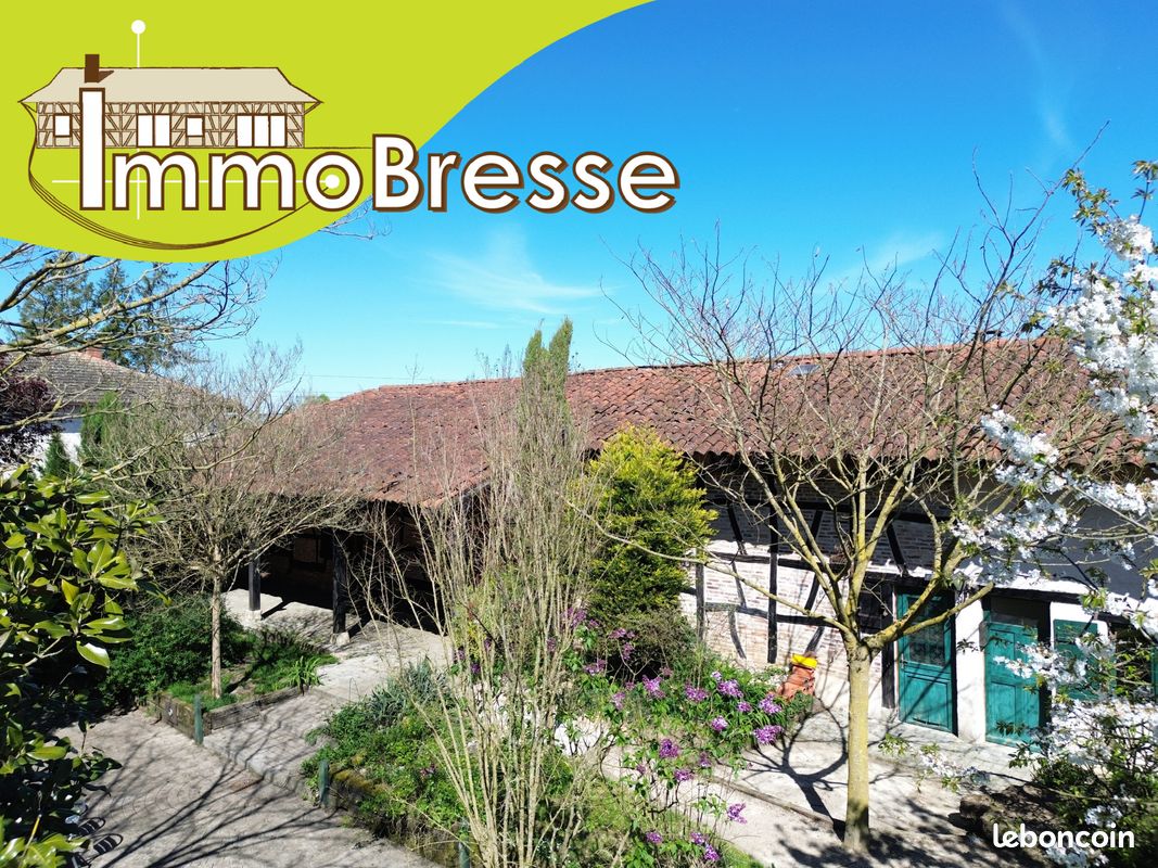 Maison 9 pièces 188 m² · à Saint-Jean-sur-Reyssouze · 188 m² · 160 000 €