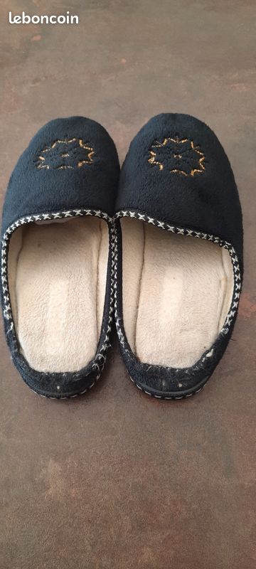 Chaussons brodés 39 (image 3)