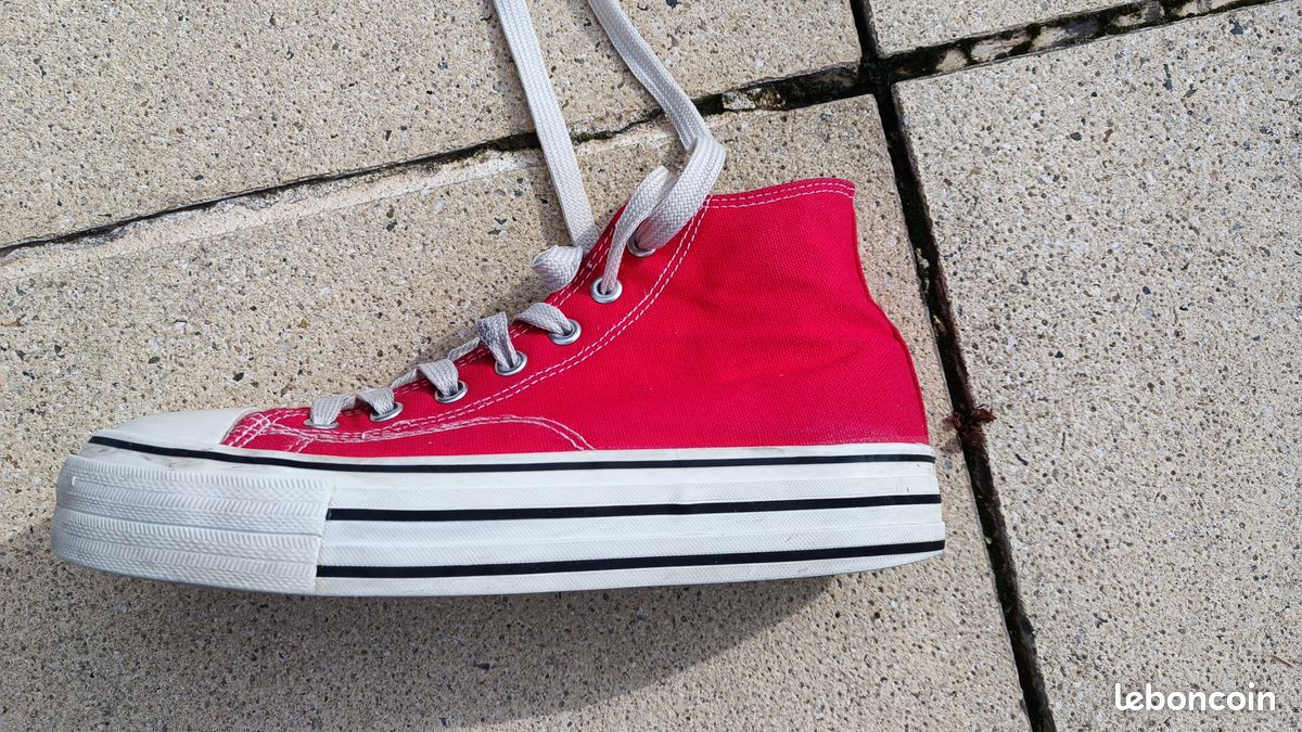 Chaussures montantes en toile 37 (image 2)