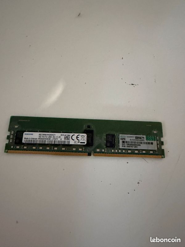 Maxano Kit de mémoire RAM 32 Go (2 x 16 Go) compatible avec HP/HPE Essential 340 G7 DDR4 2666 MHz SO-DIMM