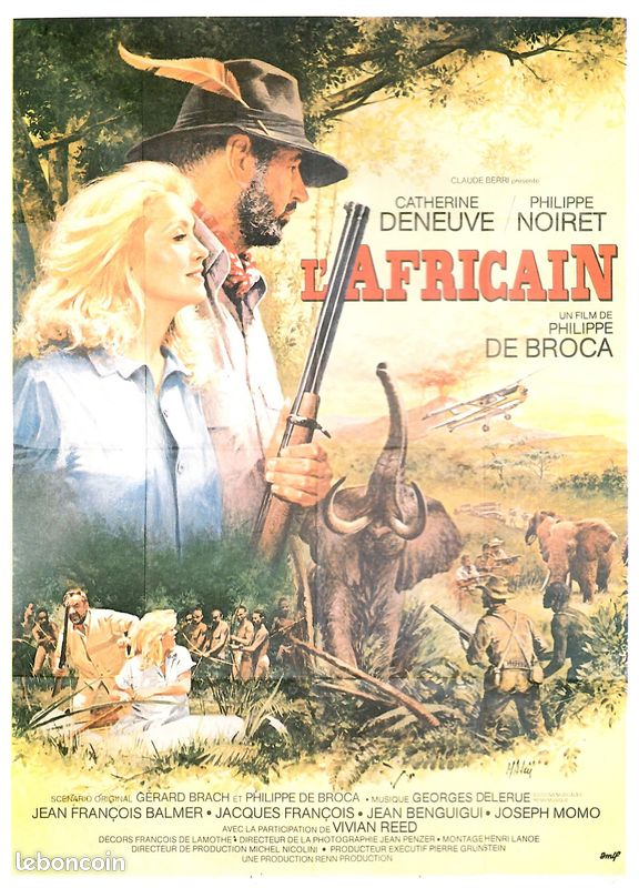 Affiche cinema grand format l'africain (image 1)