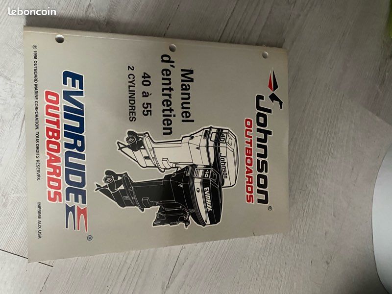 Moteur Johnson Evinrude d'occasion