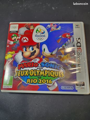 Nintendo 3ds Mario And Sonic At The Olympic Games 2016 Mario Sonic