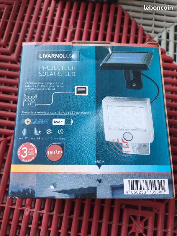 Projecteur solaire led livarno lux (image 1)