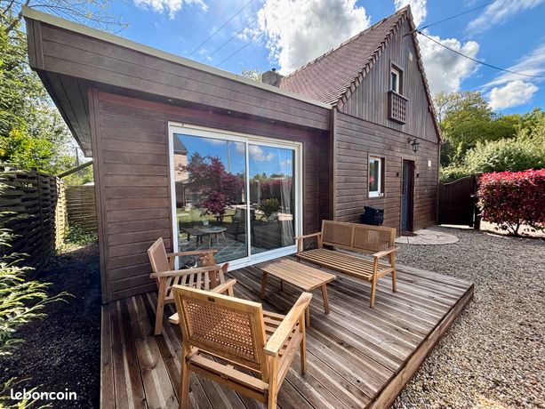 Maison de charme avec jardin à Argences (2 min du centre-ville) – Environnement calme