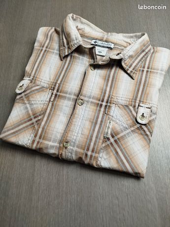Chemises À Manches Courtes COWBOY ONEUP Marron S D'Occasion