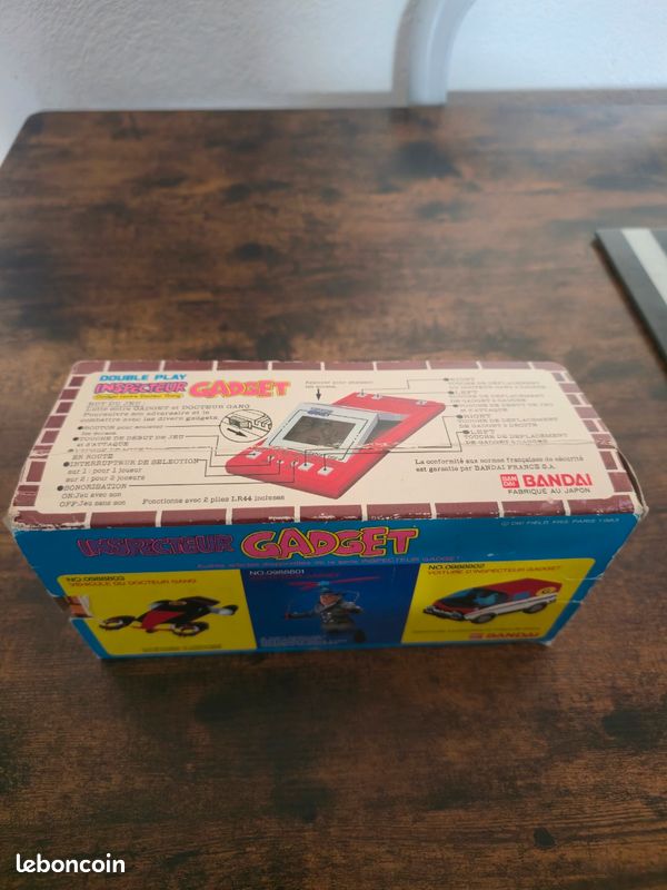 Inspecteur Gadget Jeu Électronique Bandai Popy 1983 LSI Complet En Boîte Inspecteur Gadget Jeu Électronique Bandai Popy 1983 LSI Complet En Boîte
