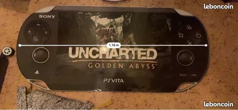 Etui de rangement PDP Playstation PS Vita Uncharted Golden Abyss