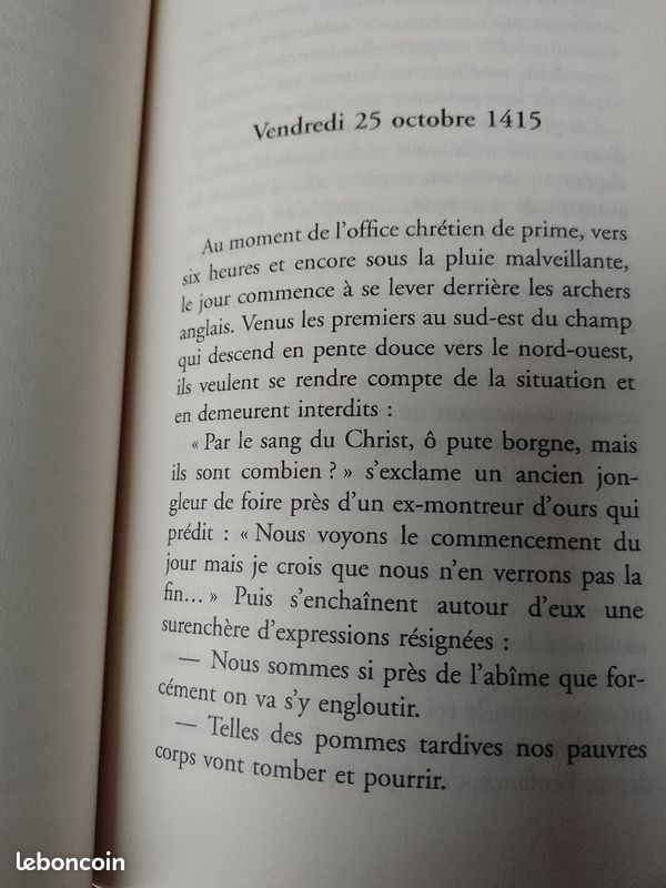 Jean Teulé Azincourt par temps de pluie (image 7)