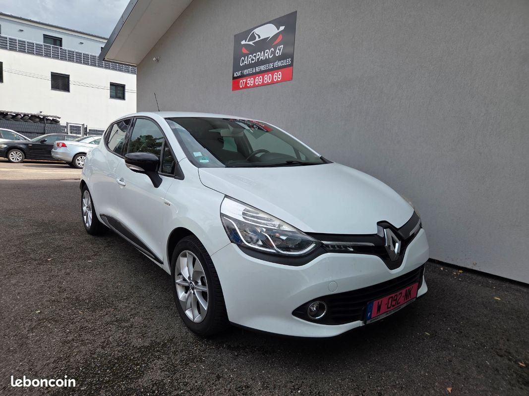Renault Clio IV 1.2 16v 75cv pack limited 105 000 km ( clim-gps- régulateur de vitesse ) Garantie 12 mois (image 4)