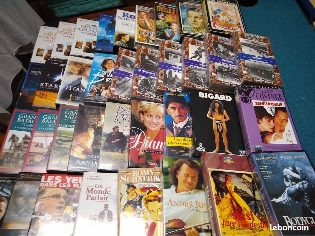 Lot cassettes vhs (image 1)