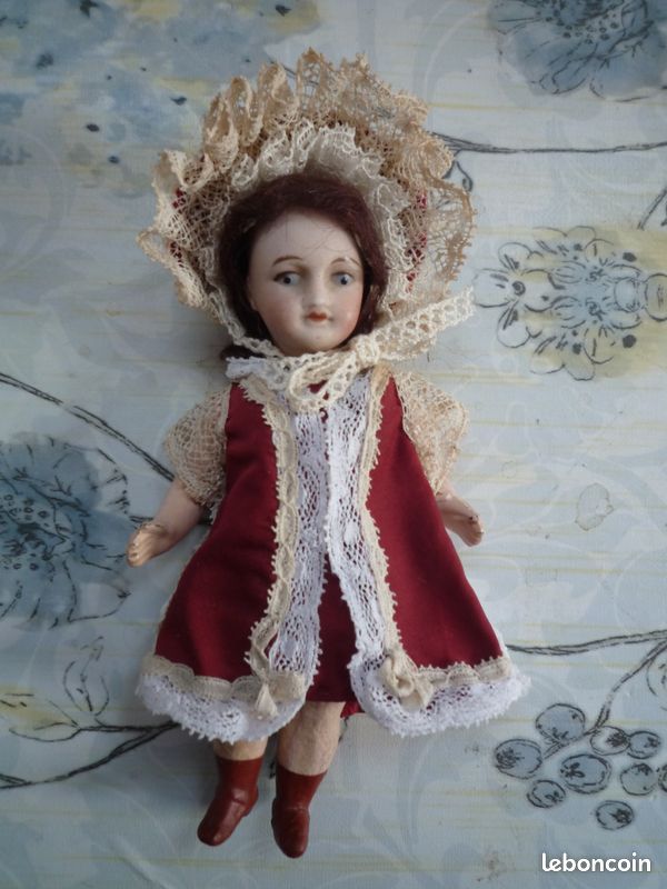 Poupée ancienne mignonette SFBJ 7 1/2'' | eBay