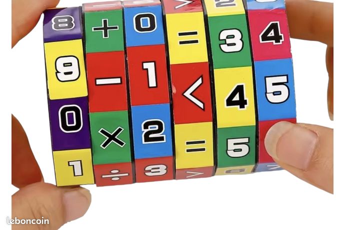 MathLink® Cubes Numberblocks 1-10 - Jouet créatif et éducatif- Jeux d' apprentissage - Jeux éducatifs