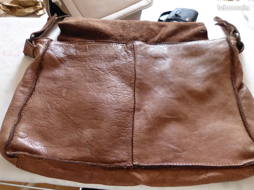 Sac à main cuir bandoulière IKKS (image 4)