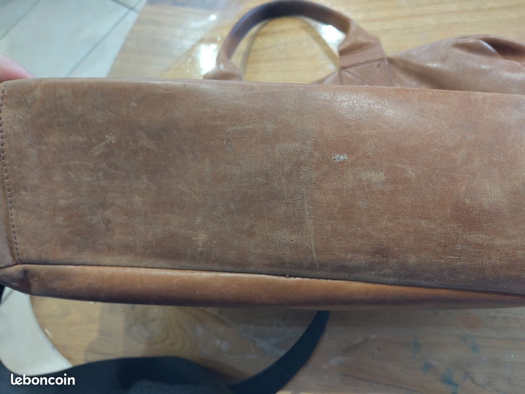 Sacoche cuir Minelli vintage (image 13)