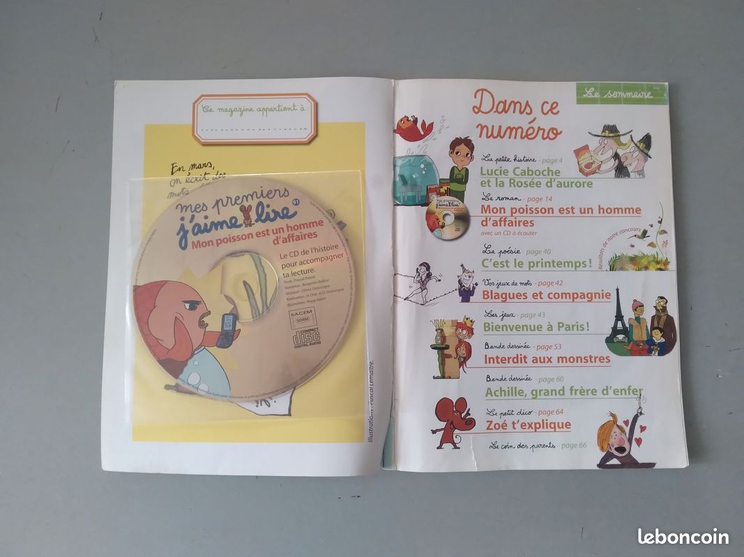 5 Livres J'aime Lire + 1 Livre avec CD (image 3)