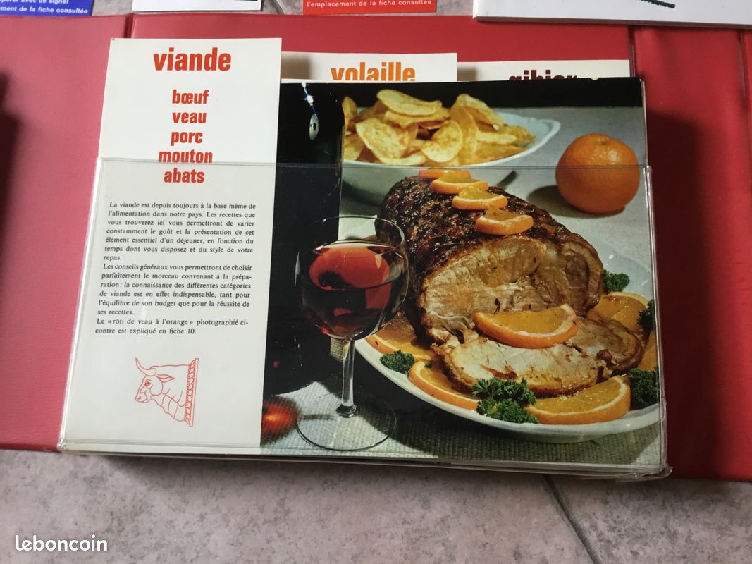Coffret de recettes de cuisine vintage (image 8)