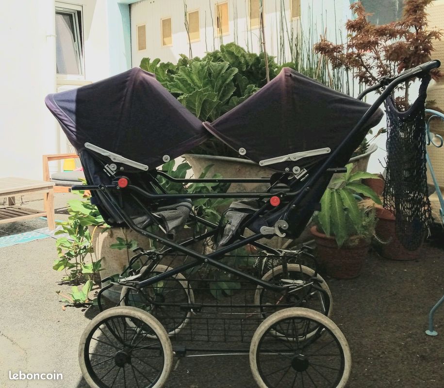 Poussette triple Bébé Confort – Transformable en poussette double – pratique (image 9)