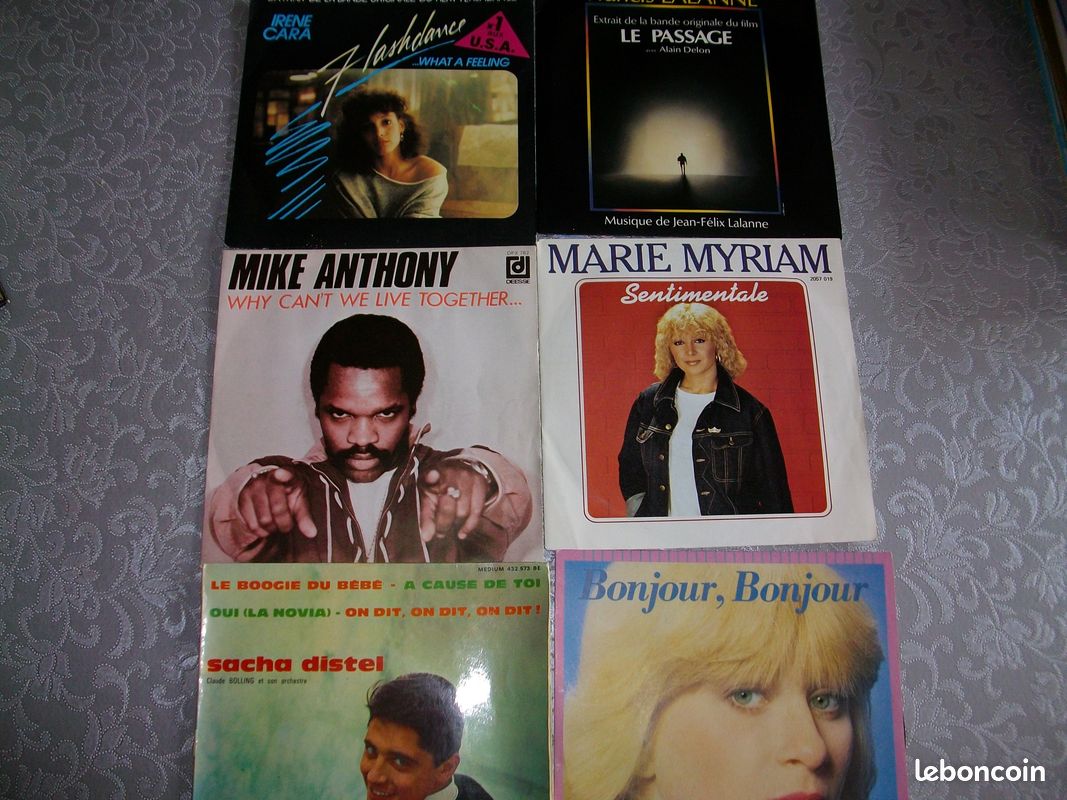 Disques vinyls 45 tours (image 1)
