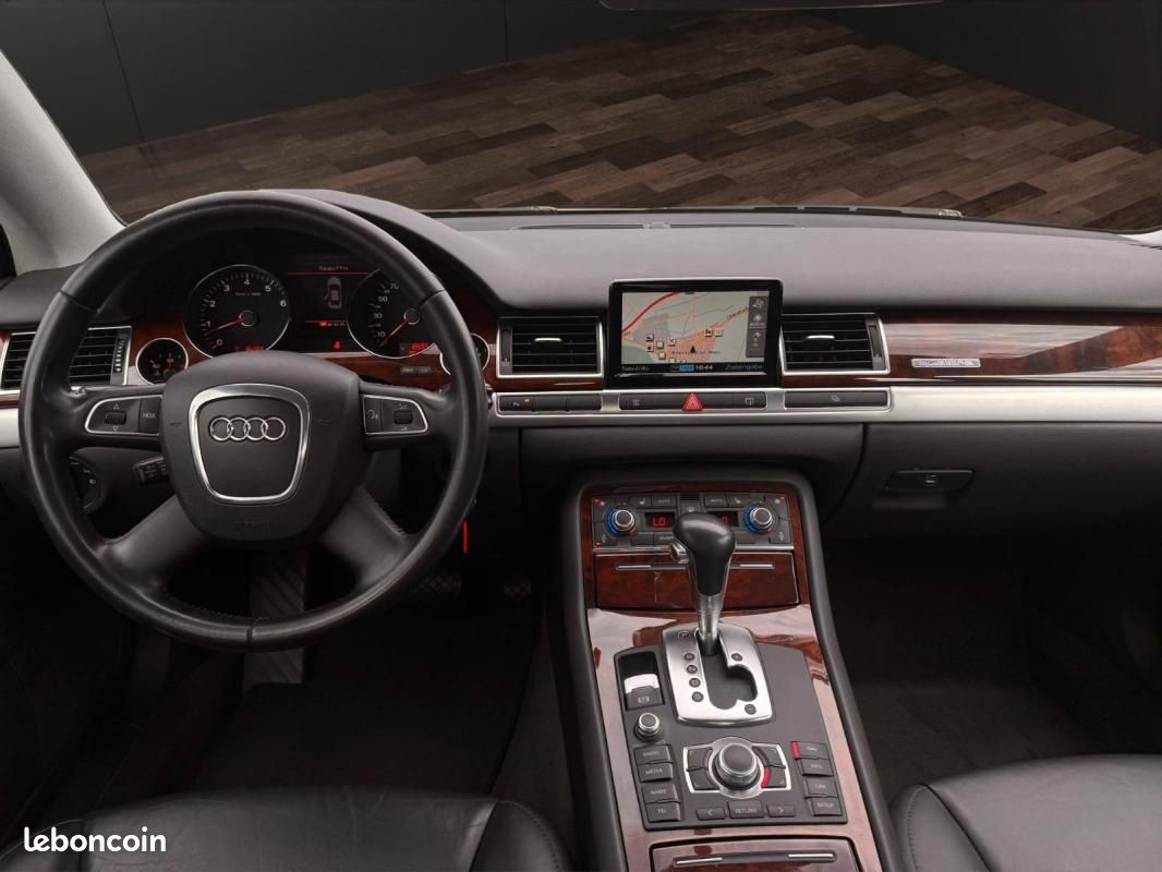 Audi A8 4.2 V8 FSi Quattro 349ch - Navi Bi-xénon Cuir Carnet entretien (image 11)