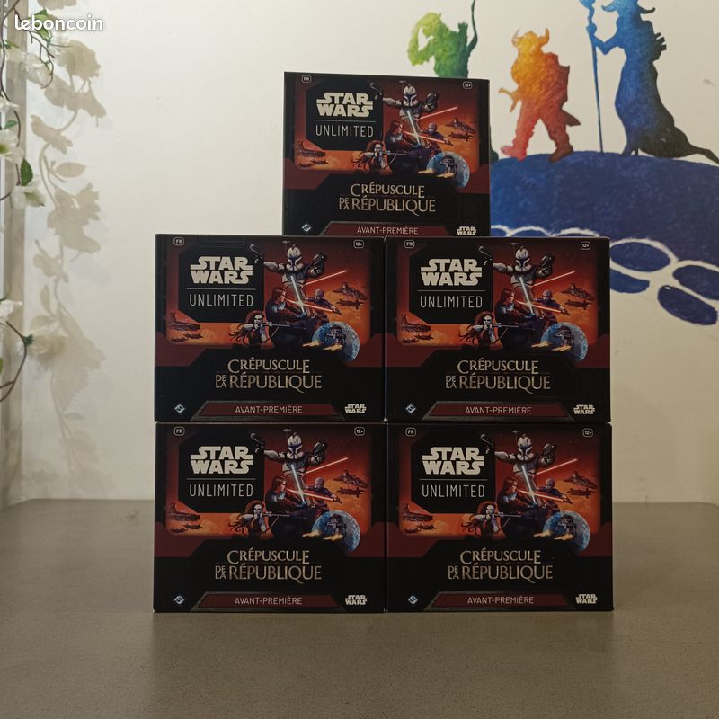 Kit AP Star Wars unlimited crépuscule de la république (image 1)
