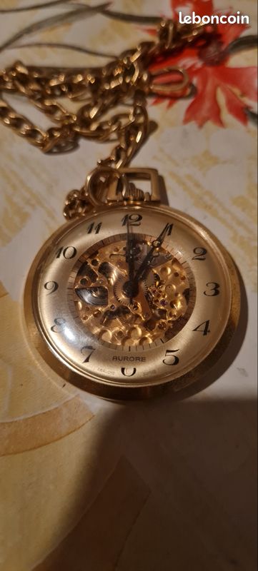 Montre Gousset Aurore Precision Calibre A.Schild | Occasion Vintage | Mécanisme Suisse