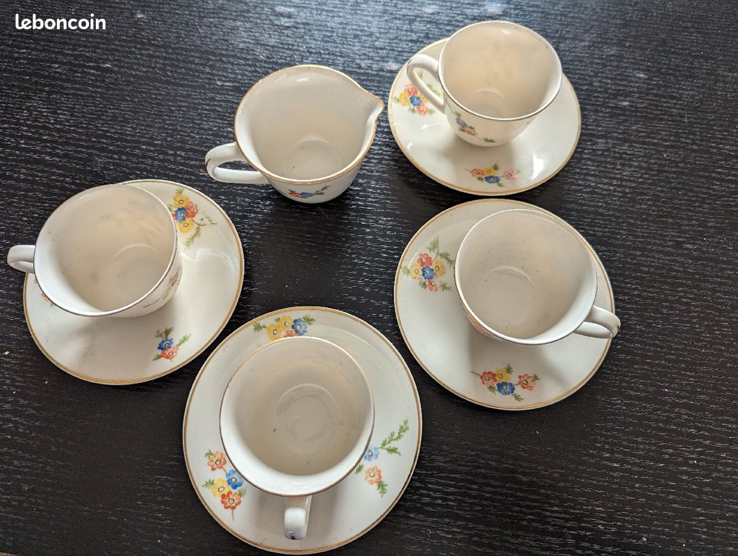 Service à café en porcelaine Langenthal, Suisse, circa 1950 (image 8)