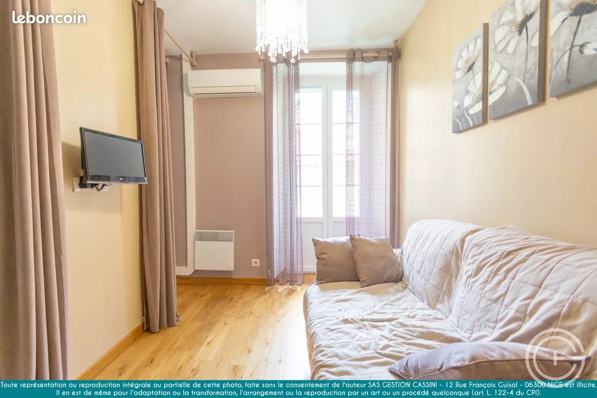 Appartement 2 pièces 29 m² · à Nice · 29 m² · 870 €