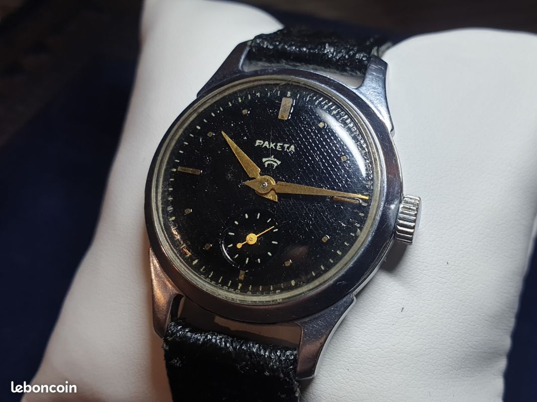 Montre Mécanique Raketa Vintage URSS Années 1960 - Remontage Manuel, Antimagnétique