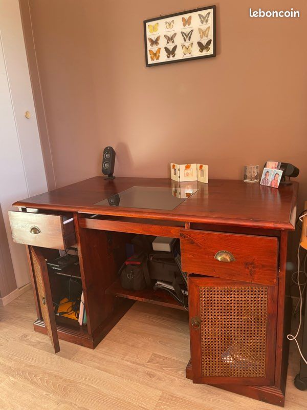 Bureau en bois massif (image 2)