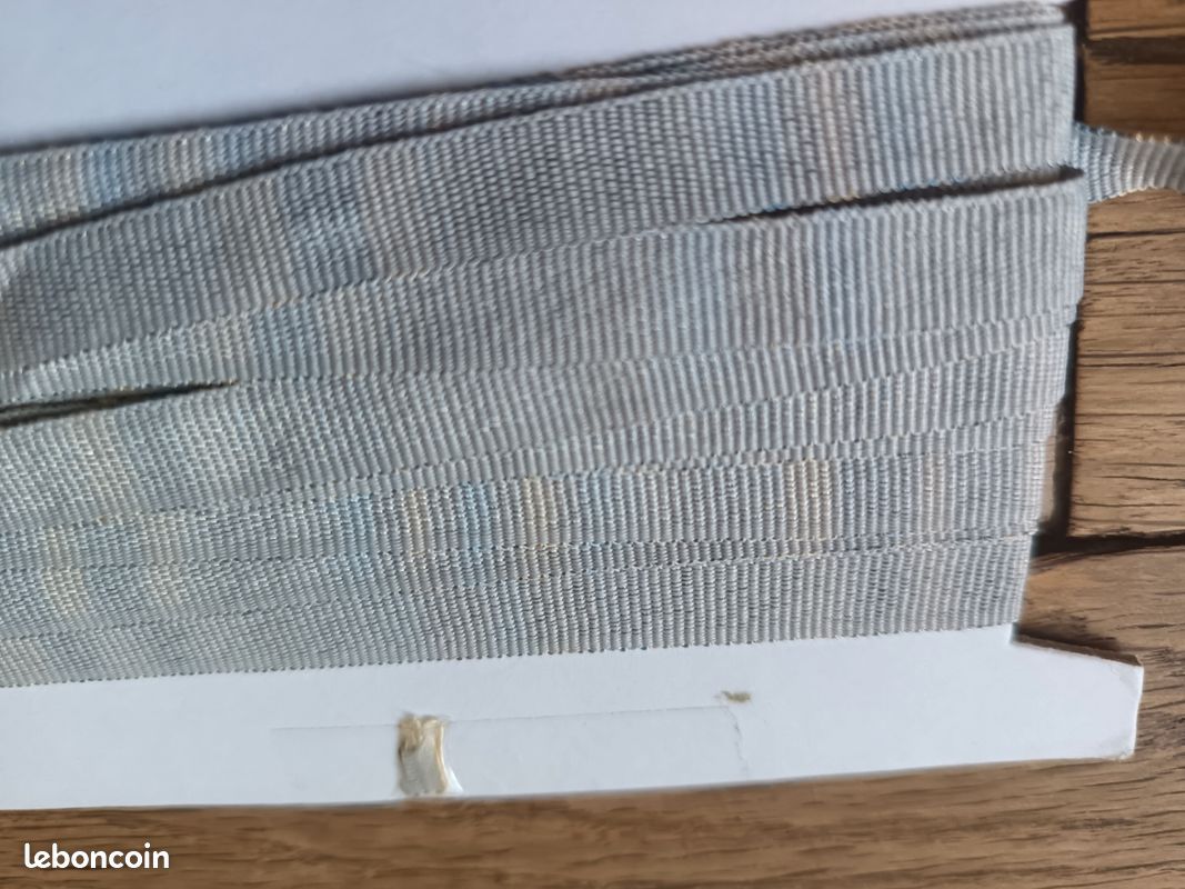 5 mètres Passepoil gris clair (image 10)