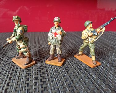 Lot De 5 Soldats De Plomb Del Prado WWI 1/32 (60mm) - Période 1917/18