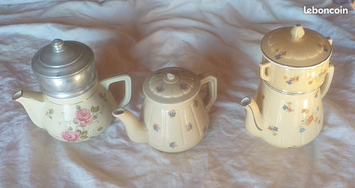 Cafetière faience vintage (image 1)