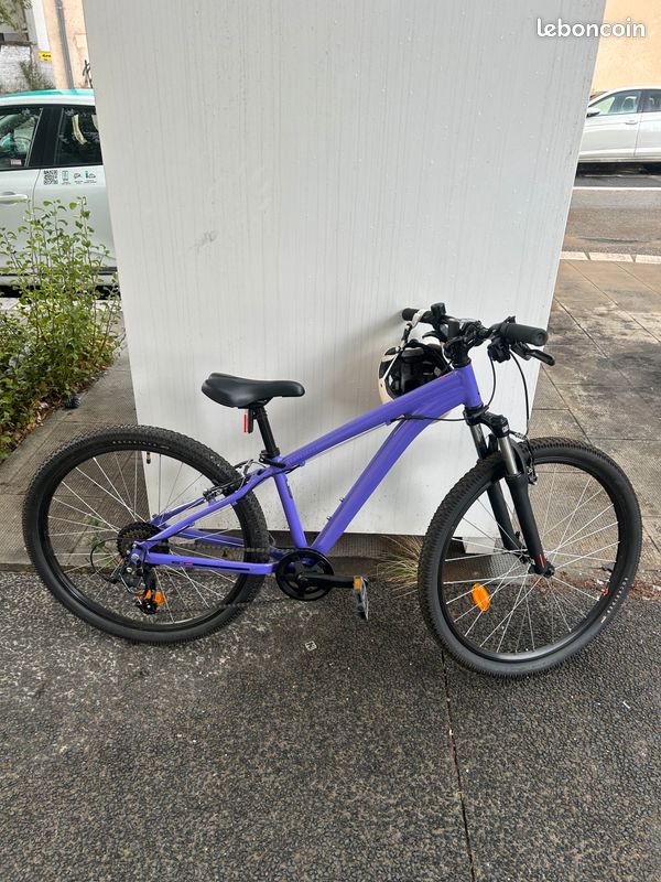 VTT Rockrider 26 pouces violet – Enfant 9-12 ans (image 1)