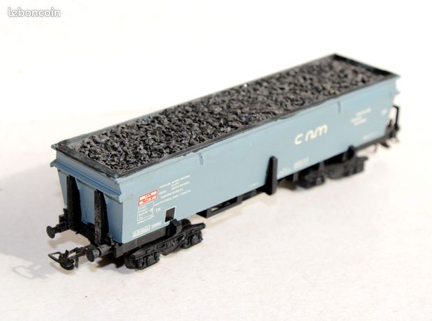 Wagon Trémie HO SMCF N°107 SNCF SWwf 533085, Transport Minerai, époque 3, Occasion