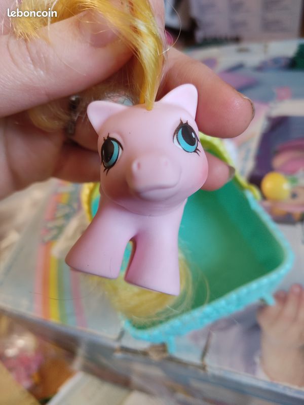 MON PETIT PONEY MLP : tenue de vacances grasse matinée - HASBRO 1987