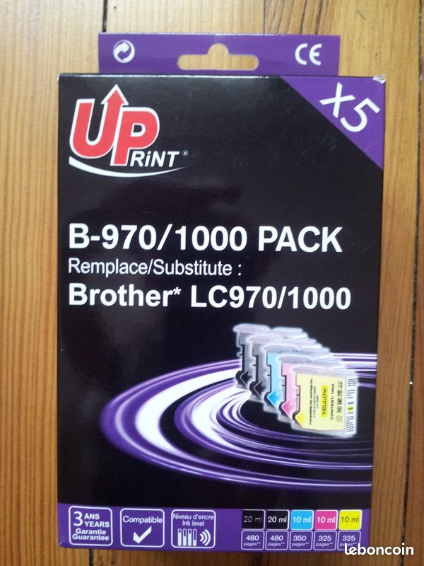 Cartouches encre compatibles Brother LC970/1000 (image 1)