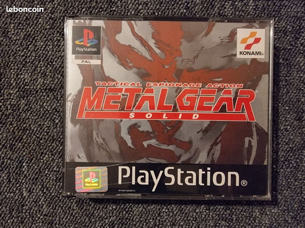 Metal Gear Solid (PS1) - Édition Originale Complète - Jeux vidéo