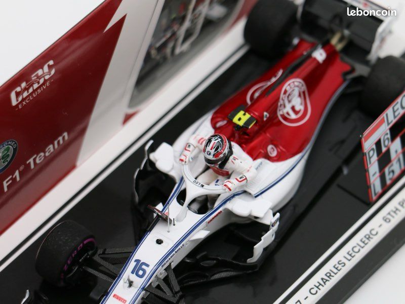Minichamps 1/43 ALFA ROMEO SAUBER FI TEAM C37 - CHARLES LECLERC