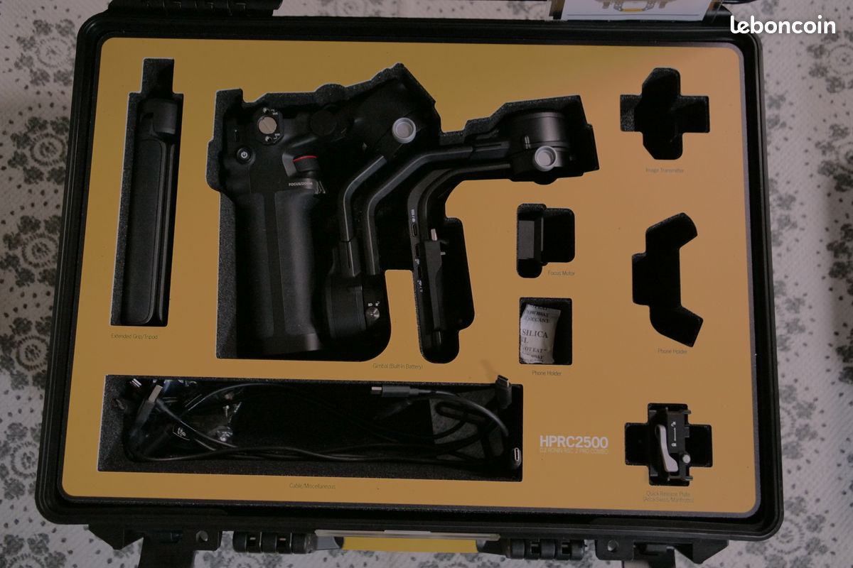DJI Ronin RSC2 + Valise HPRC2500 + Poignée SmallRig (image 3)