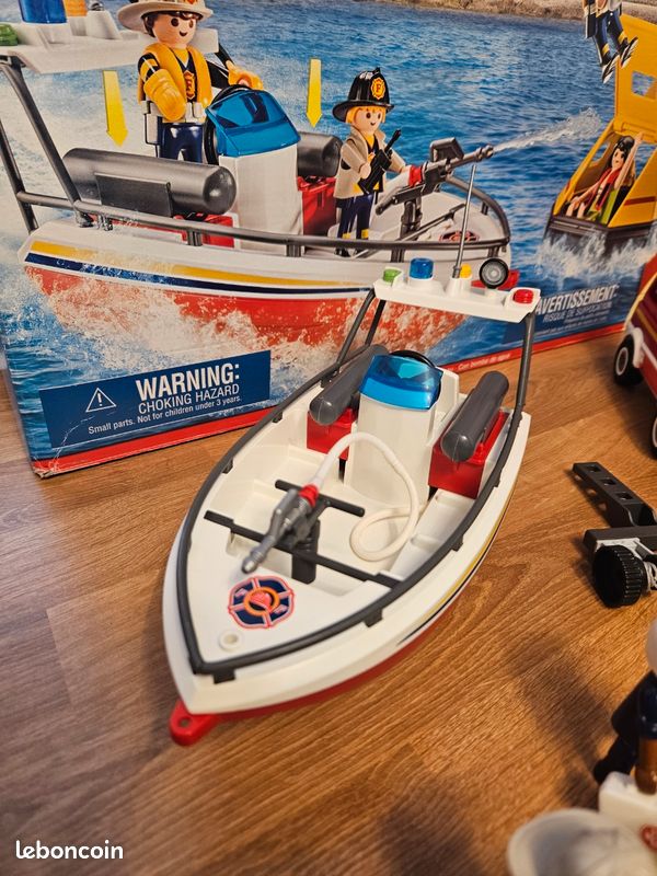 Playmobil City Action 5366 pas cher, Unité de pompiers