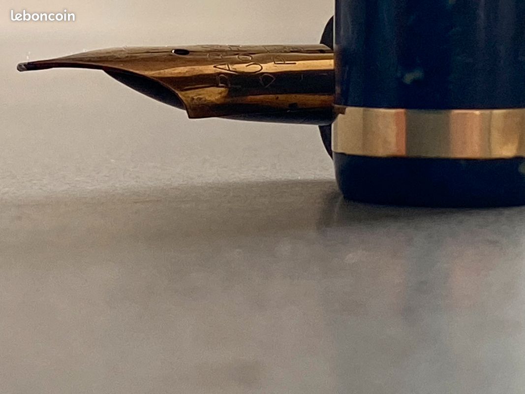 Stylo Plume Parker Duofold Senior Blue Diamond Années 40 - Modèle P313 - Rare - Occasion