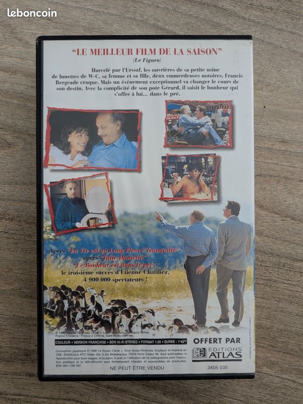Le bonheur est dans le pré vhs (image 2)