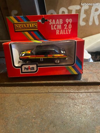 Polistil Saab 99 in Brown on 1:43 in Box