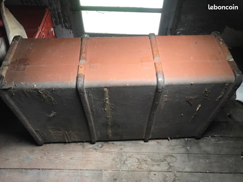 ANCIENNE VALISE MALLE DÉBUT XXeme (image 6)