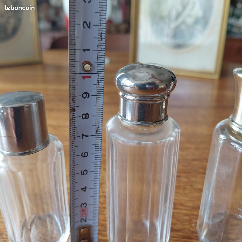 3 flacons de parfums de voyage anciens (image 5)