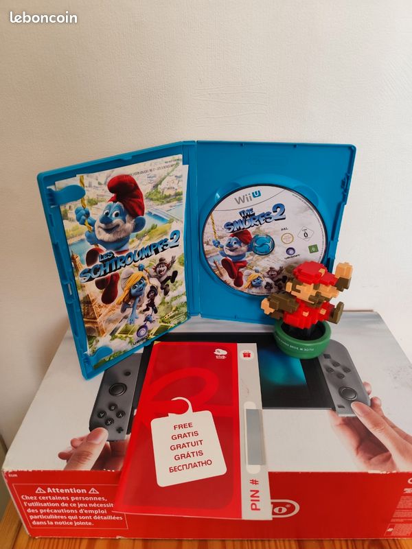 Jeu Wii U Les Schtroumpfs 2 – Version PAL Française, Bon état