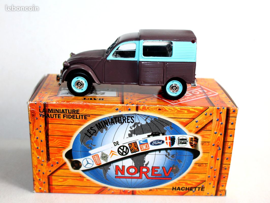 CITROEN 2CV AZU 1955 Norev 1:43 Dlices EUR 6,43 - FR