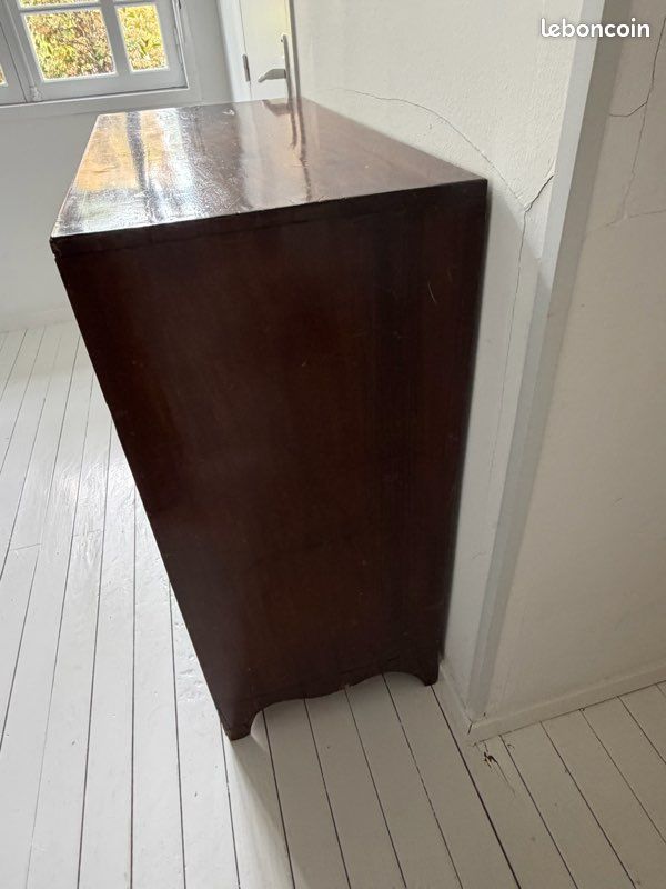 Commode en bois 90X45. Hauteur 102 (image 3)
